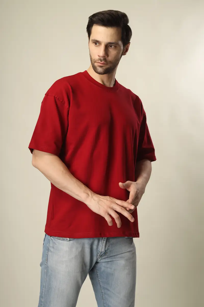 Men’s Oversized Drop Shoulder T-Shirt | 240 GSM Premium Cotton